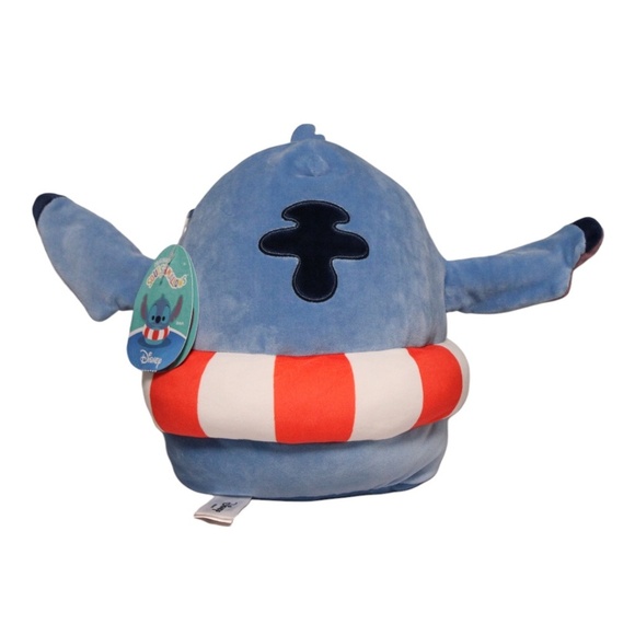 Squishmallow Disney Stitch Swim Tube Summer 8" Plush - Picture 2 of 3